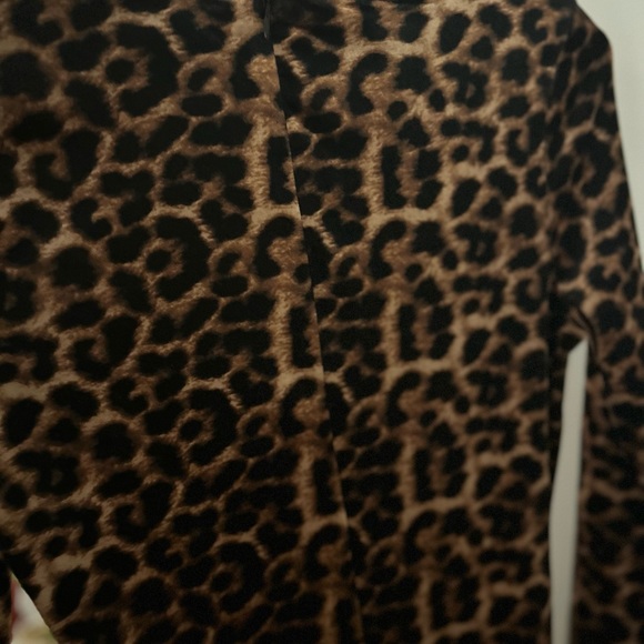 AQUA leopard dress velvet - Picture 4 of 4